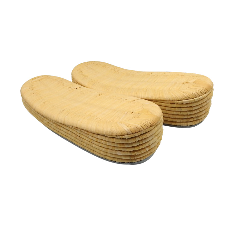 衿秀 南部表（畳表・志那表）「前3後7」 草履の台 生成 （M・Ｌサイズ） の画像