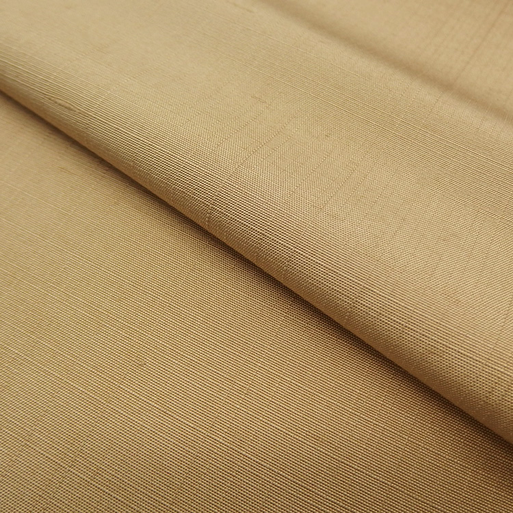 アトリエ品川 「青牡丹（紬地）」 九寸名古屋帯 染め帯 茶系の生成色＜お仕立て代込＞の画像