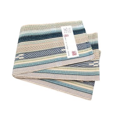 お仕立て代込＞藤娘きぬたや 「総絞りの帯」 九寸名古屋帯 染め