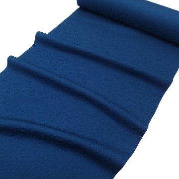 ＜お仕立て代込＞京都丹後の機屋×千成堂着物店 「葡萄唐草 伊予生糸 一尺三分着尺」紺瑠璃 青み・ブルー系（色無地）の画像