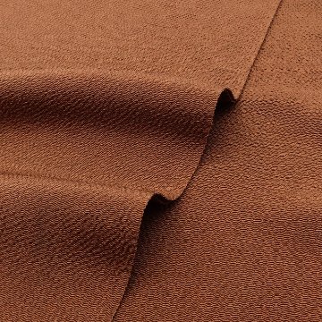 千成堂着物店 一点もの帯揚げ 「砺茶 × 縮緬（ちりめん）」＜即日発送可＞ の画像