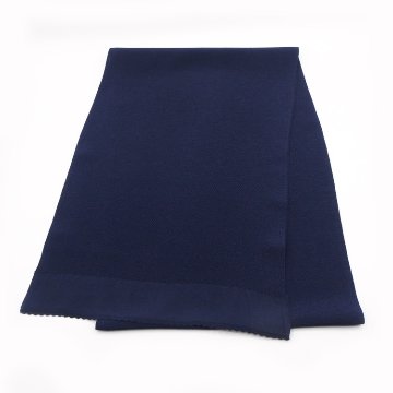 千成堂着物店 一点もの帯揚げ 「濃紺 × 縮緬（ちりめん）」＜即日発送可＞ の画像