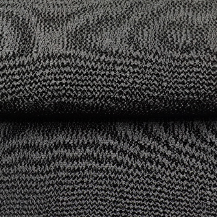 千成堂着物店 一点もの帯揚げ 「墨色 × 縮緬（ちりめん）」＜即日発送可＞ の画像