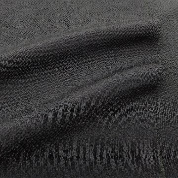 千成堂着物店 一点もの帯揚げ 「墨色 × 縮緬（ちりめん）」＜即日発送可＞ の画像