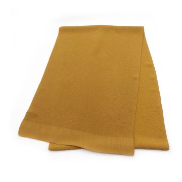 千成堂着物店 一点もの帯揚げ 「山吹茶 × 縮緬（ちりめん）」＜即日発送可＞ の画像