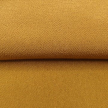 千成堂着物店 一点もの帯揚げ 「山吹茶 × 縮緬（ちりめん）」＜即日発送可＞ の画像