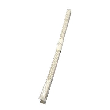 和小物さくら 帯締め 三分紐 昼夜 灰淡黄と白梅鼠 ＜即日発送可＞の画像