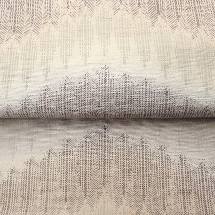 和小物さくら 帯揚げ 紬地杉木立波暈し 淡白茶から茶鼠＜即日発送可＞の画像