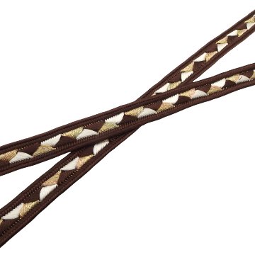 和小物さくら 帯締め 高麗浮目静海 昼夜 焦げ茶＜即日発送可＞の画像