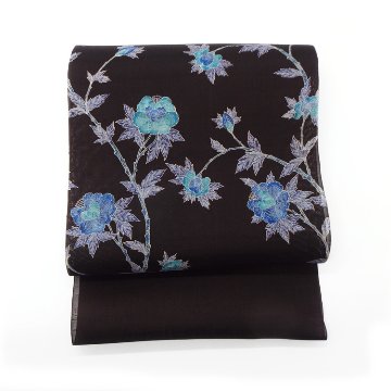 お仕立て代込＞多ち花（たちばな）「古渡金更紗・手描金彩 千成