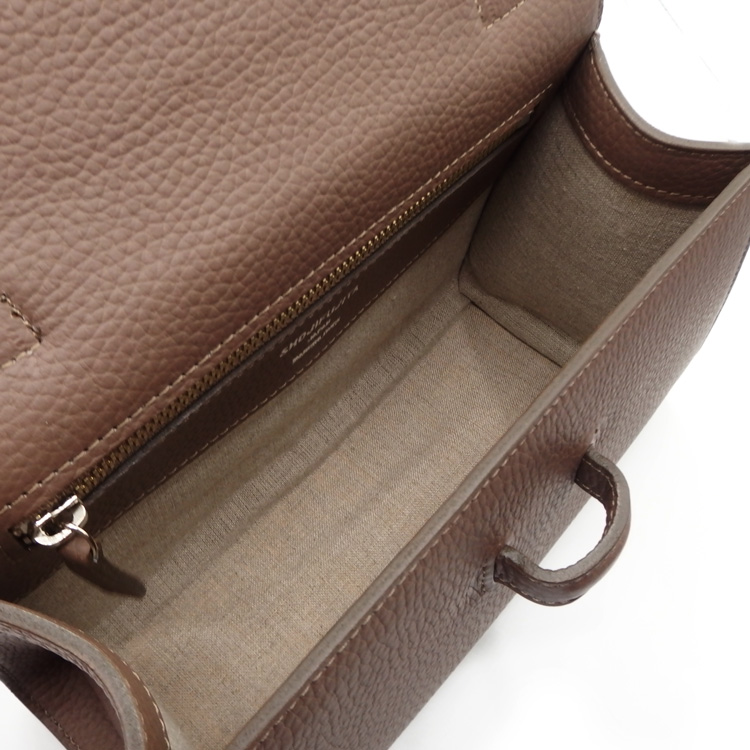 <10/31 21:00～ 発売>SHOJIFUJITA（ショウジフジタ） 「DANCER5 横長 シュリンク×トープ」 ハンドバッグの画像