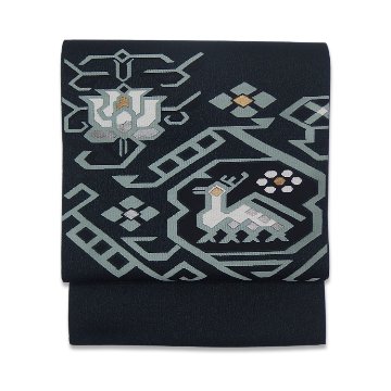 お仕立て代込＞有松鳴海絞 「折縫い・竜巻絞り×博多織」 八寸