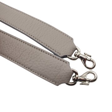 SHOJIFUJITA（ショウジフジタ） 「DANCER POCHE 1 / シュリンク×グレージュ+ストラップ 」クラッチバッグ / ショルダーバッグの画像