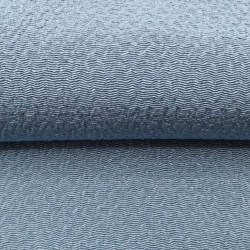 千成堂着物店 一点もの帯揚げ 「縹色 × うずらちりめん（鶉縮緬）」＜即日発送可＞ の画像