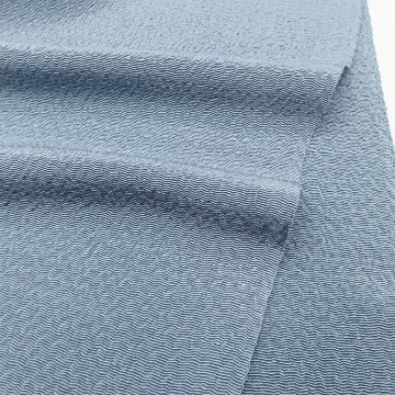 千成堂着物店 一点もの帯揚げ 「縹色 × うずらちりめん（鶉縮緬）」＜即日発送可＞ の画像