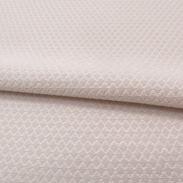 ＜お仕立て代込＞輪奈ビロード 「小菱」コート地 千成堂別注 桜白茶（灰色がかった赤みのピンクベージュ系）の画像