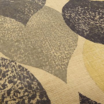 ＜お仕立て上がり＞向井詩織 「No.644」小千谷紬 半幅帯 千成堂別注 染め帯 榛色(黄色みの薄茶系)の画像