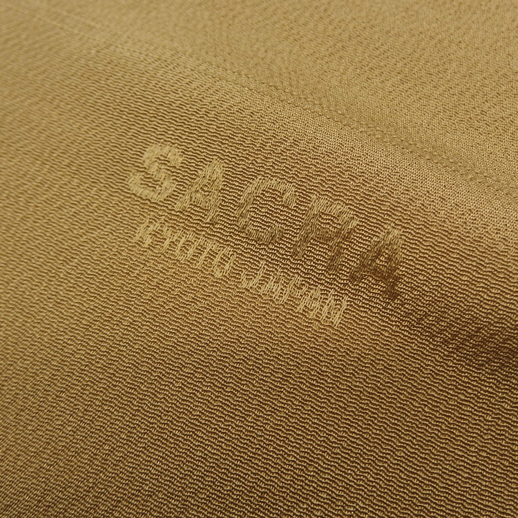 和小物さくら 無地帯揚げ 丹後ちりめん 久木染色 (35)  ＜即日発送可＞の画像