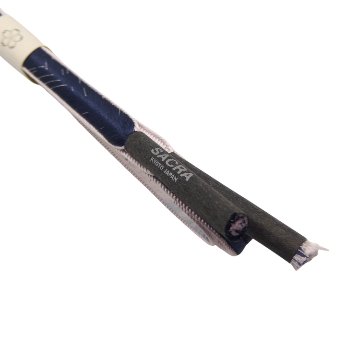 和小物さくら 帯締め 高麗大和段ぼかし 灰桜から灰紫へのグラデーションに銀糸＜即日発送可＞の画像