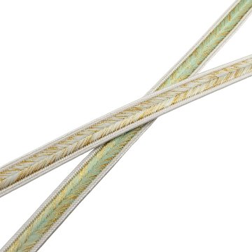 千成堂セレクト 帯締め 高麗大和ぼかし 薄萌葱から白緑 切房 ＜即日発送可＞ の画像