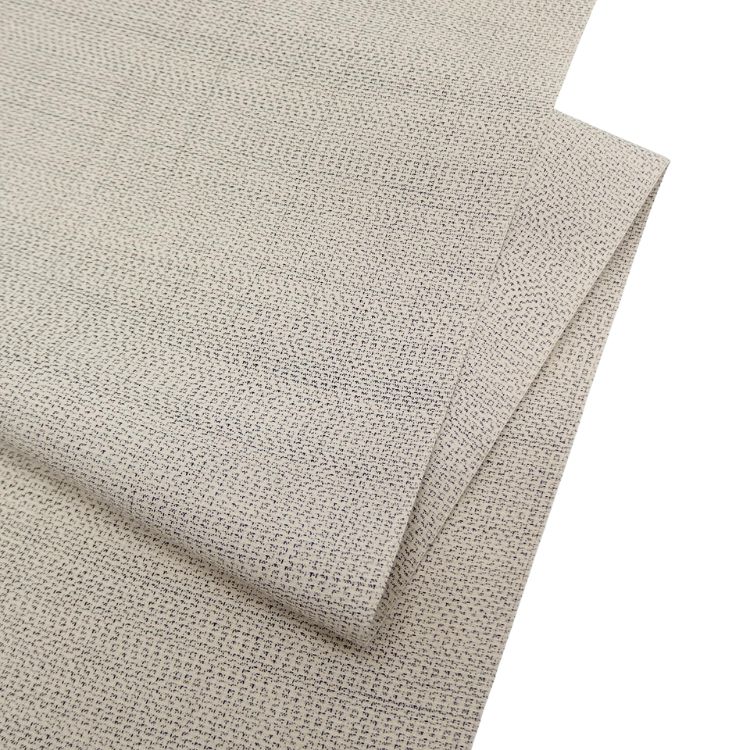 ＜お仕立て代込＞東郷織物 「綿薩摩 くずし亀甲 一尺五分（広幅）」着尺 生成色の画像