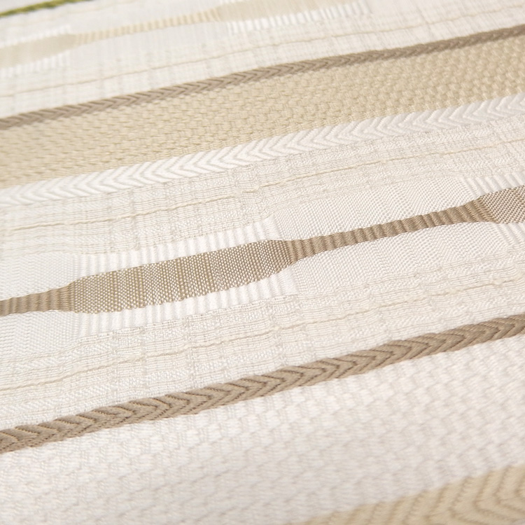 西村織物「杉綾」博多織 九寸名古屋帯 オールシーズンの帯 白練＜お仕立て代込＞の画像