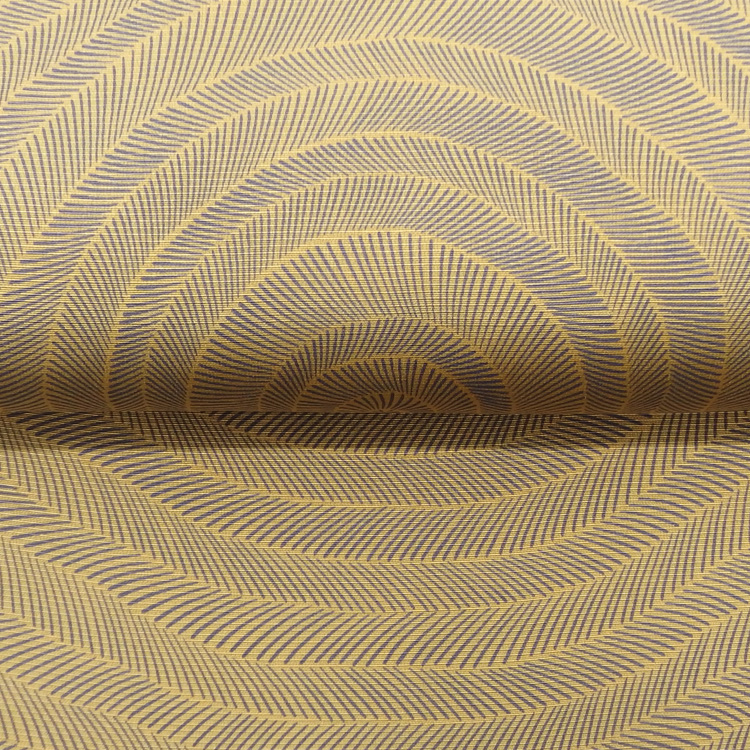 和小物さくら 渦友禅 帯揚げ 芥子色に灰青 ＜即日発送可＞の画像