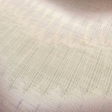 和小物さくら 帯揚げ 紬地杉木立波暈し 錆色から練色＜即日発送可＞の画像