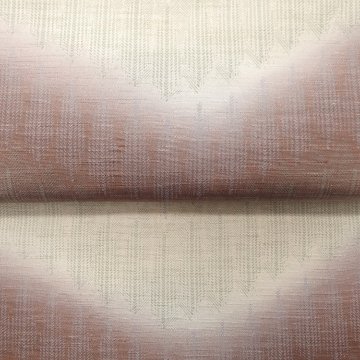 和小物さくら 帯揚げ 紬地杉木立波暈し 錆色から練色＜即日発送可＞の画像