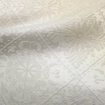 和小物さくら 帯揚げ 華紋格子斜めぼかし 鉄御納戸と白緑と白黄＜即日発送可＞の画像