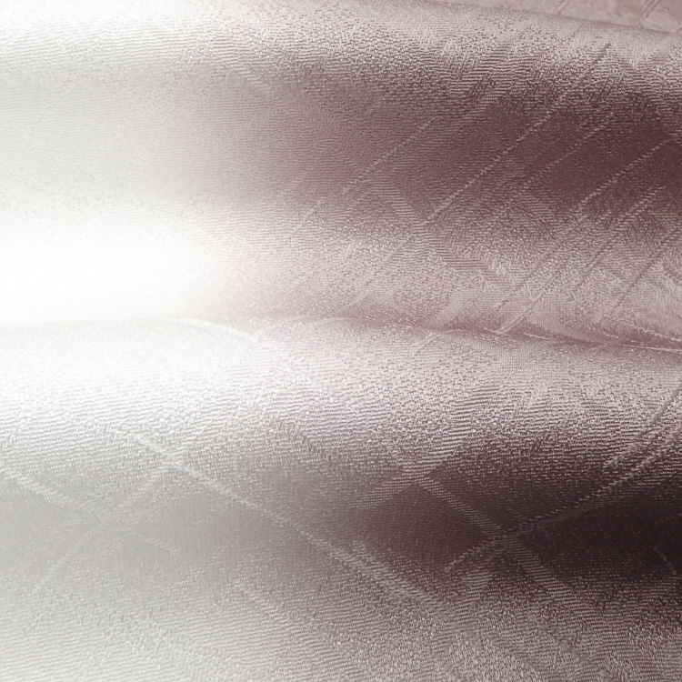 千成堂セレクト 帯揚げ 丹後ぼかし 薄鼠と白 ＜即日発送可＞の画像