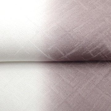 千成堂セレクト 帯揚げ 丹後ぼかし 薄鼠と白 ＜即日発送可＞の画像