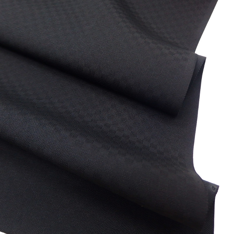 松寿苑「雪持柳」九寸名古屋帯 染め帯 墨黒＜お仕立て代込＞の画像