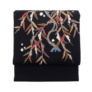 染の川勝 「菱華文散らし 千成堂別注」 手描き京友禅の付下げ 鴇鼠色