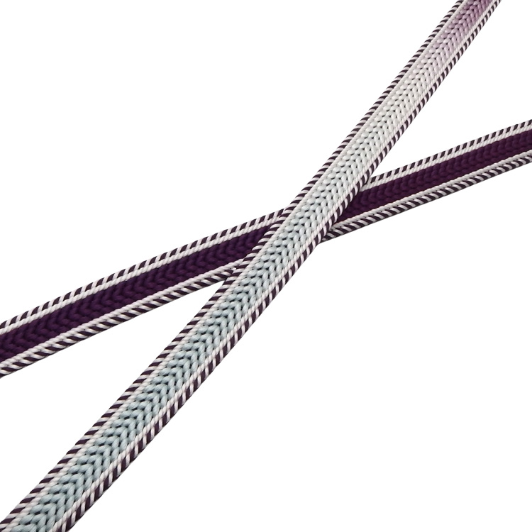 和小物さくら 帯締め 綾竹耳縞暈し48玉 切房 桑の実色から藍白＜即日発送可＞の画像