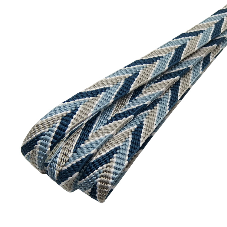 千成堂セレクト 帯締め 笹波三色木の葉  花浅葱と浅縹と利休白茶 ＜即日発送可＞ の画像