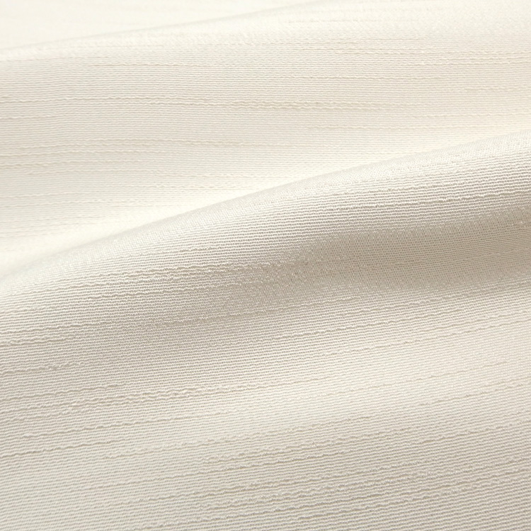 千成堂着物店 一点もの帯揚げ 「生成色 × 紬糸入り」＜即日発送可＞ の画像