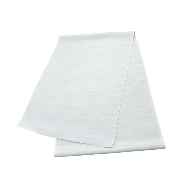千成堂着物店 一点もの帯揚げ 「藍白 × 紬糸入り」＜即日発送可＞ の画像