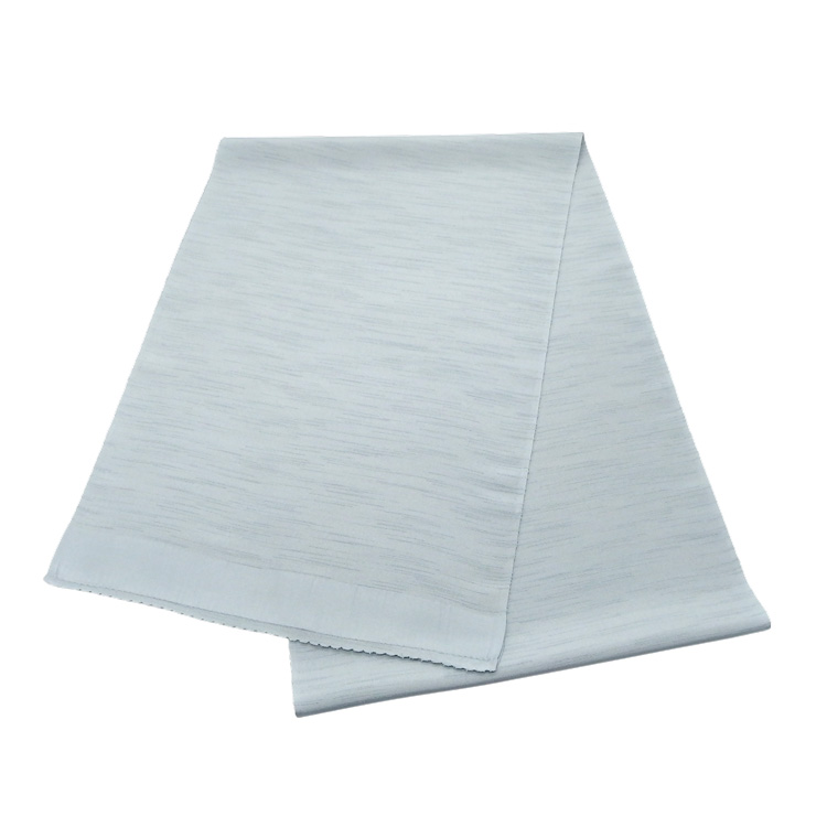 千成堂着物店 一点もの帯揚げ 「薄縹色 × 紬糸入り」＜即日発送可＞ の画像