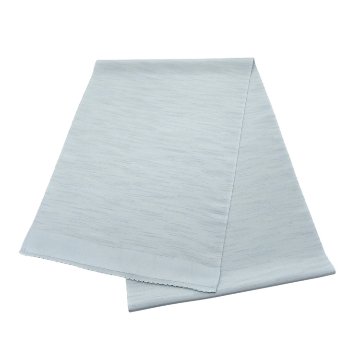 千成堂着物店 一点もの帯揚げ 「薄縹色 × 紬糸入り」＜即日発送可＞ の画像