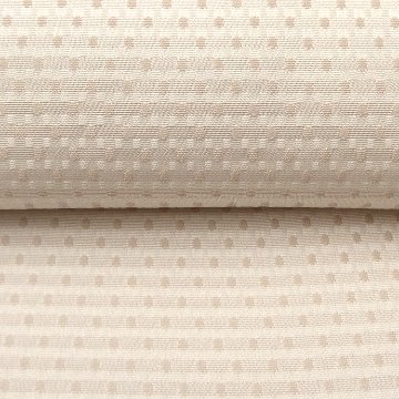 渡敬 帯揚げ 行儀角通し ドット 練色＜即日発送可＞の画像