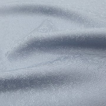 ＜袷・仕立て上がり＞丹後の機屋×千成堂着物店「伊予生糸の色無地」灰青 ＜Mサイズ・身長155〜165cm・即日発送可＞の画像