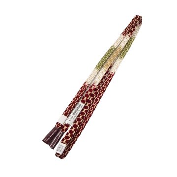 渡敬 帯締め 貝ノ口亀甲段ぼかし 濃紅から松葉色と白と砂色に金糸 ＜即日発送可＞の画像