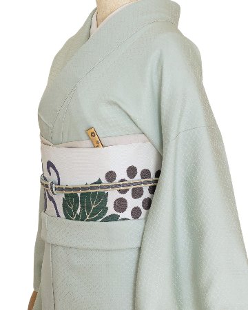 千成堂着物店 「総絞り（杢目・斜め）」 羽織 紫の濃淡＜仕立て上がり