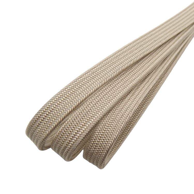 衿秀 帯締め 三分紐 亜麻色 ＜即日発送可＞の画像