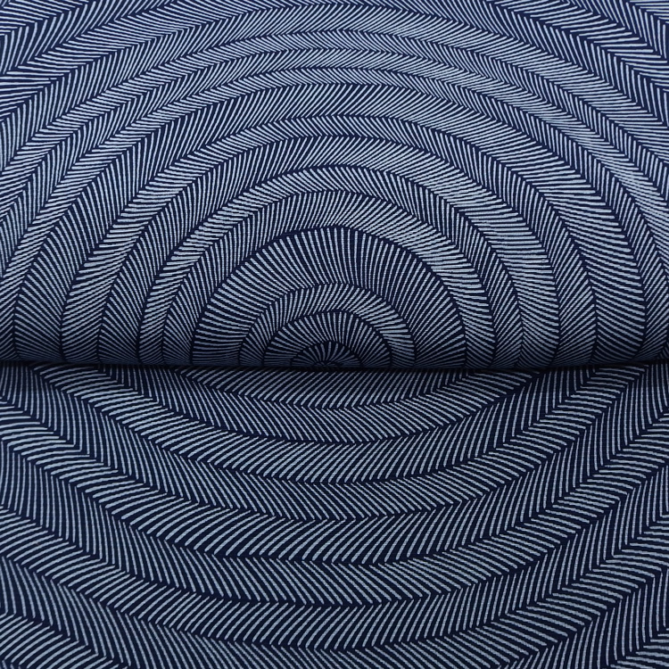 和小物さくら 渦友禅 帯揚げ 濃紺 ＜即日発送可＞の画像