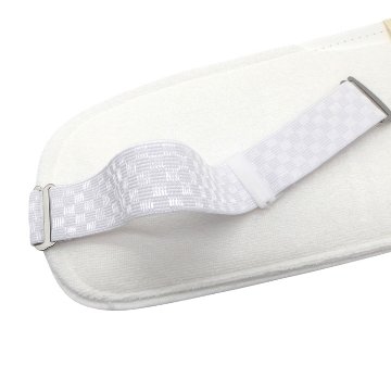 大原商店 前板（帯板）ベルト取り外し可能 ポケット付き 白の画像