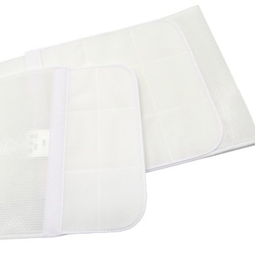 井登美 すずろベルト「ワイド」伊達締め M〜Ｌサイズ 80〜110cm 白 ＜即日発送可＞の画像