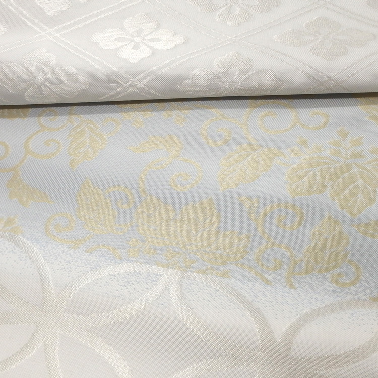 洛風林 「名物裂集」九寸名古屋帯 灰・銀鼠＜お仕立て代込＞の画像