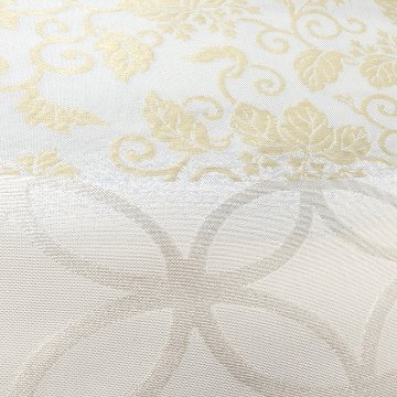 洛風林 「名物裂集」九寸名古屋帯 灰・銀鼠＜お仕立て代込＞の画像